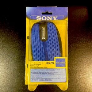 SONY Cyber-shot - Soft Carrying Case (blue) NEW